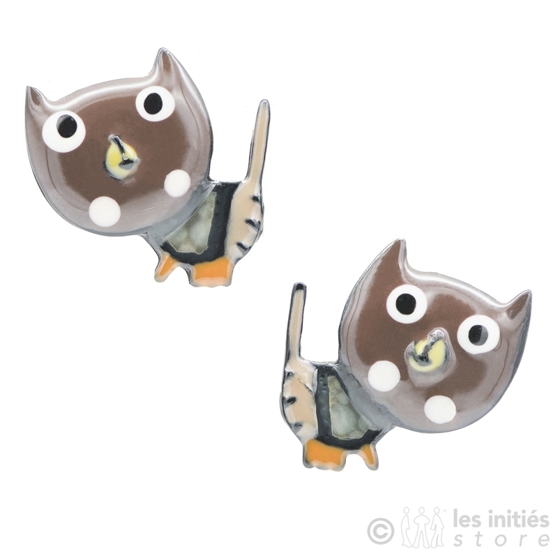 litle kittens earrings