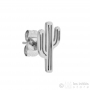 silver cactus earrings