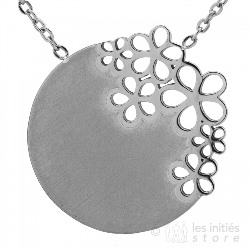 buttercups necklace silver