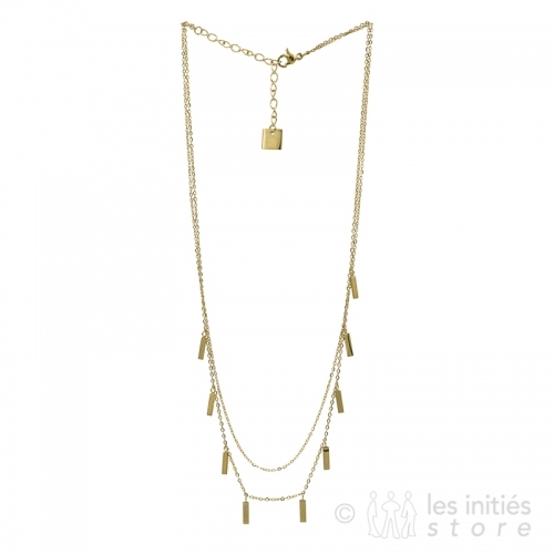 trendy necklace gold