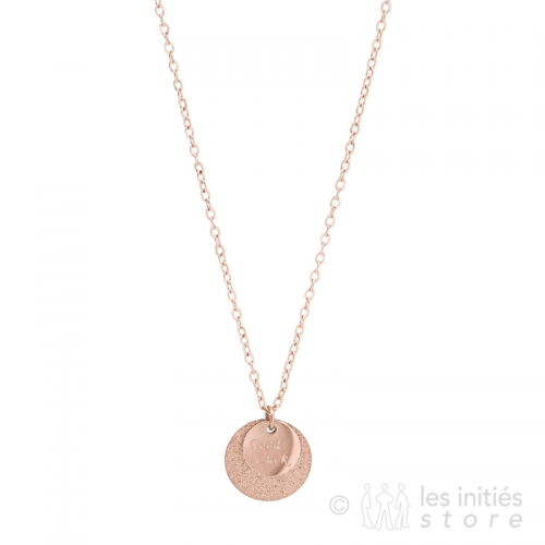 lucky medal necklace