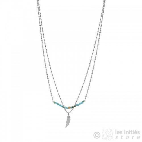 double turquoise necklace