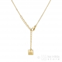 necklace clasp rhinestone gold