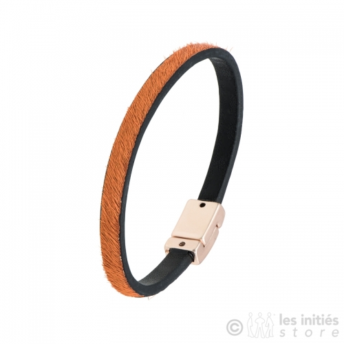 orange foal bracelet