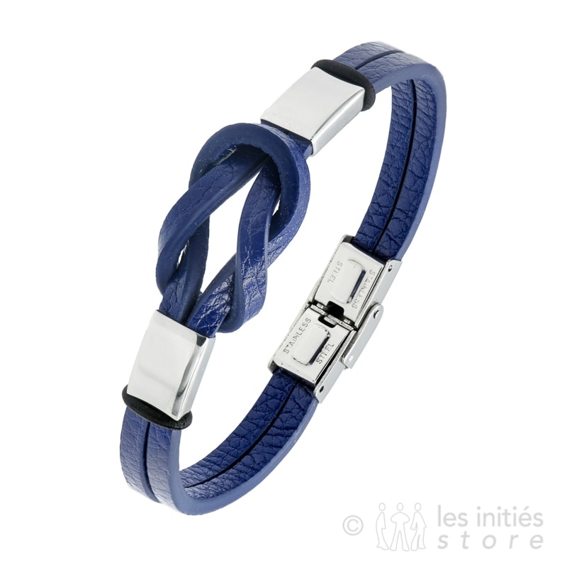knot leather bracelet for men