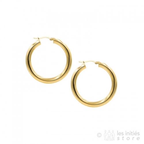 trendy french hoop earrings gold