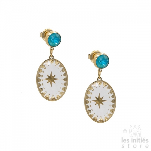  turquoise stars earrings