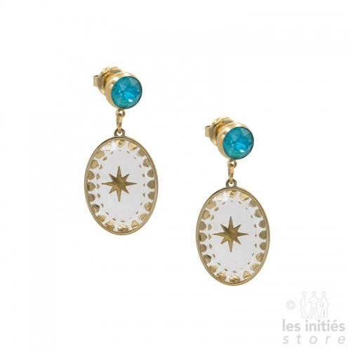  turquoise stars earrings