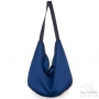blue designer bag 