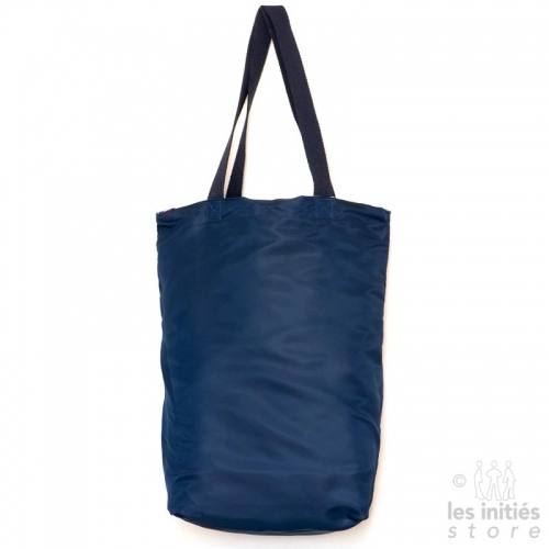 blue beach bag