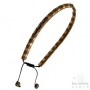 the insiders bracelet chain nested beads brown-steel