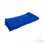 Grande écharpe épaisse bleue