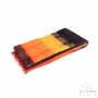 Large thick ochre orange scarf