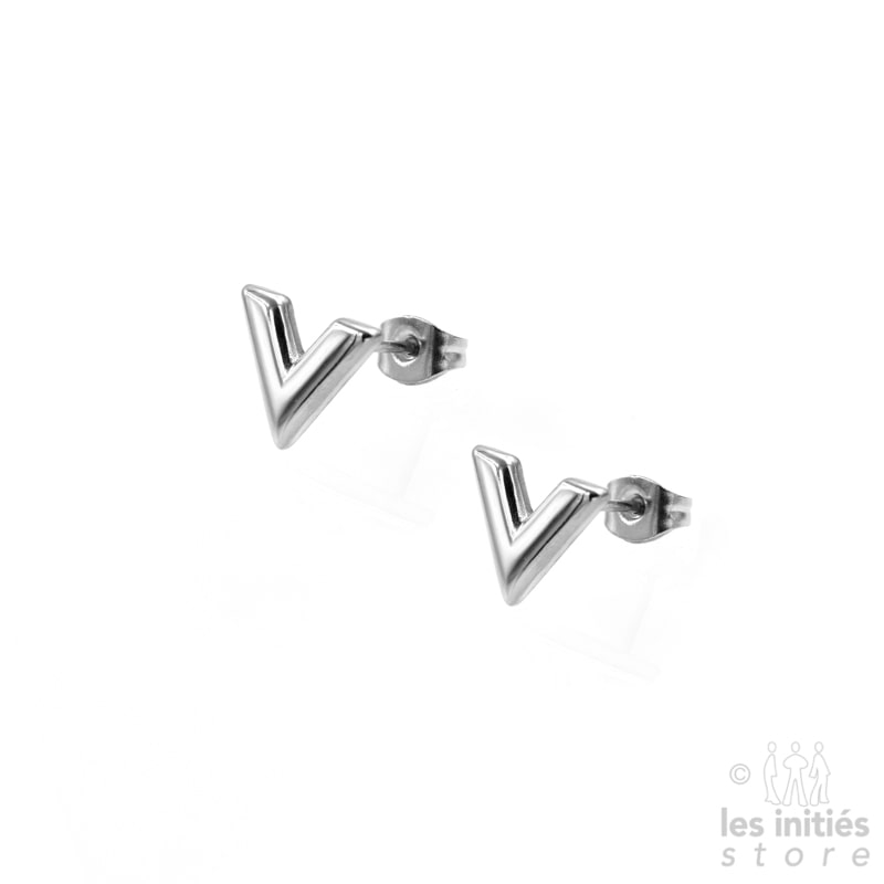 V shape earrings